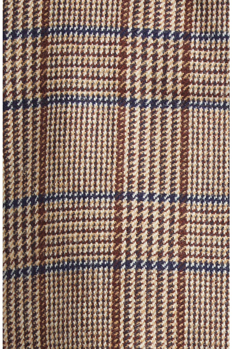 Hunting Wool Tweed Down Bomber Jacket, Alternate, color, DARK BROWN