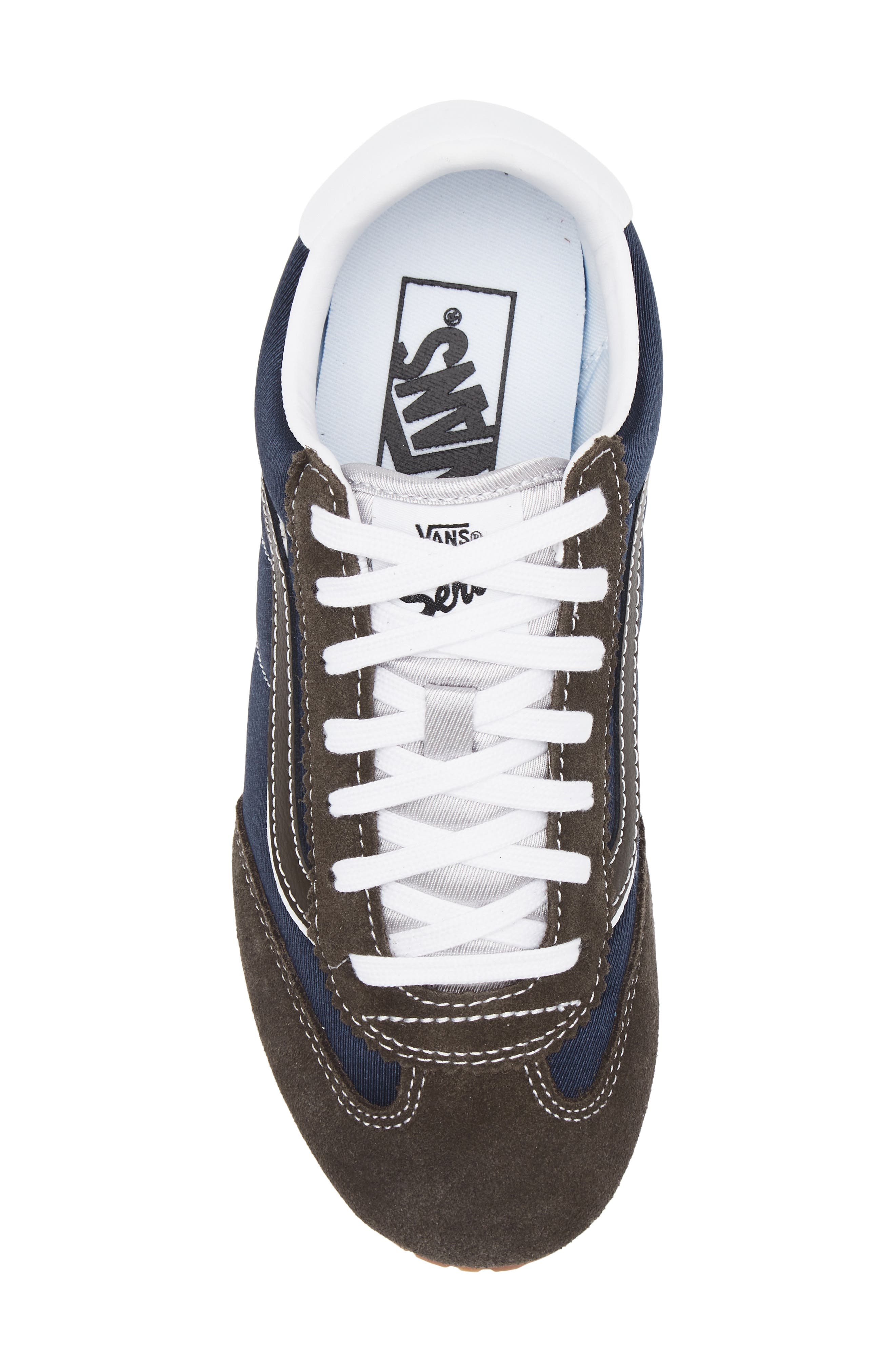 Super Lowpro Sneaker, Alternate, color, METALLIC BROWN/NAVY