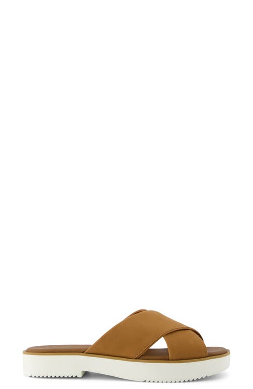 TOMS TOMS MAE CRISSCROSS SLIDE SANDAL