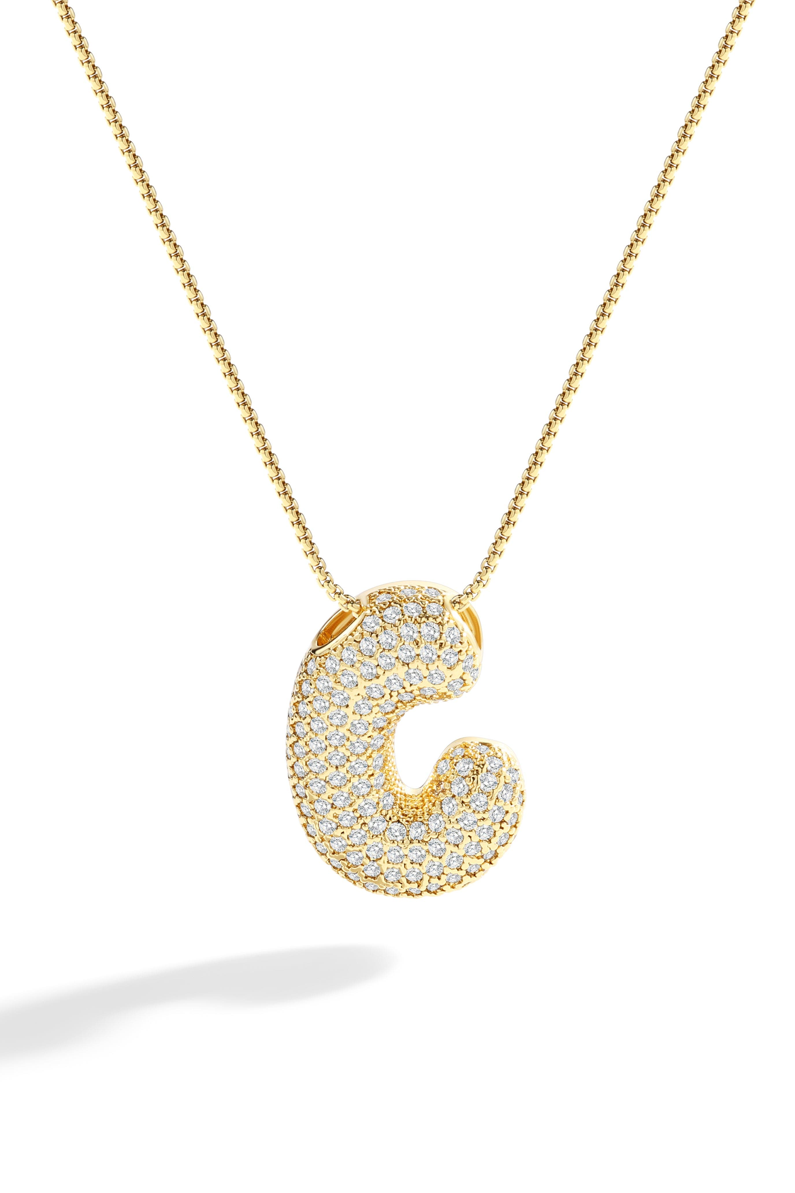 18k Gold / Letter C