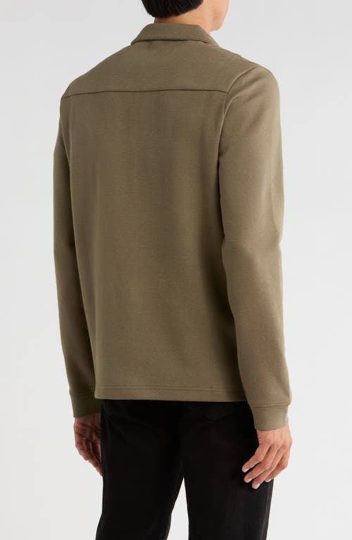 14th & Union Quarter Zip Sweateshirt In Green