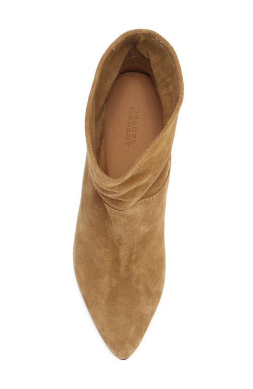 Isabel Marant Solvan Slouch Bootie In Brown