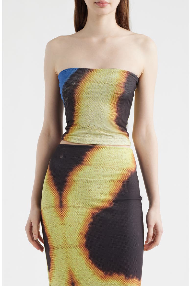 Yo X Ti Strapless Top, Main, color, NIGHT