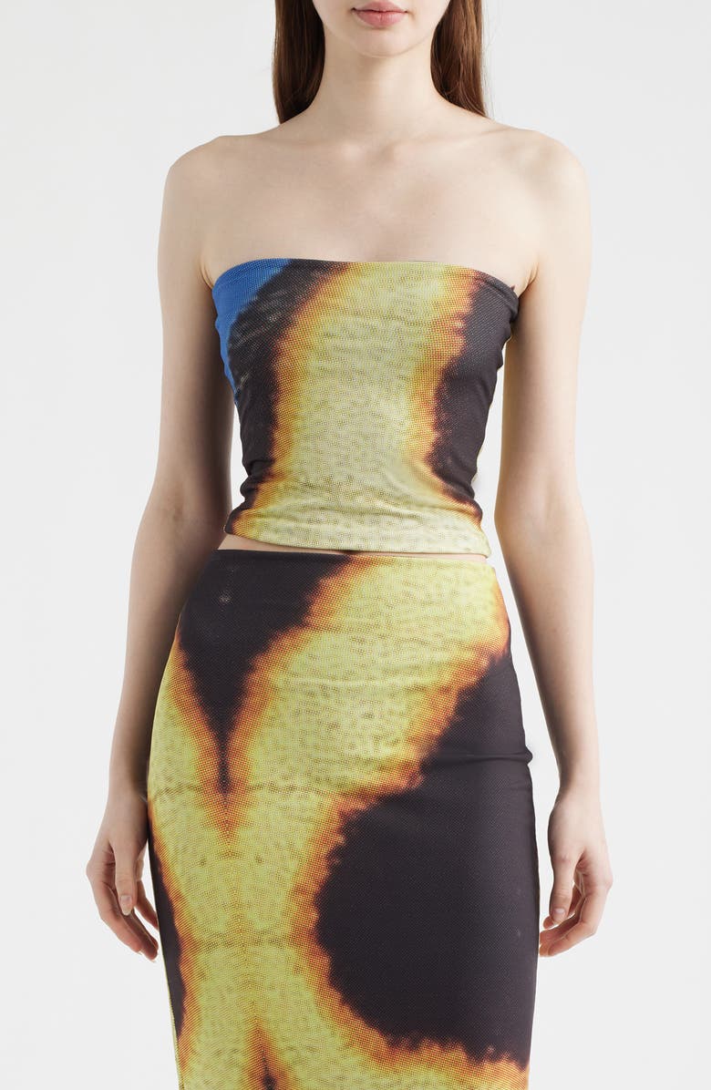 Feners Yo X Ti Strapless Top, Main, color, Night