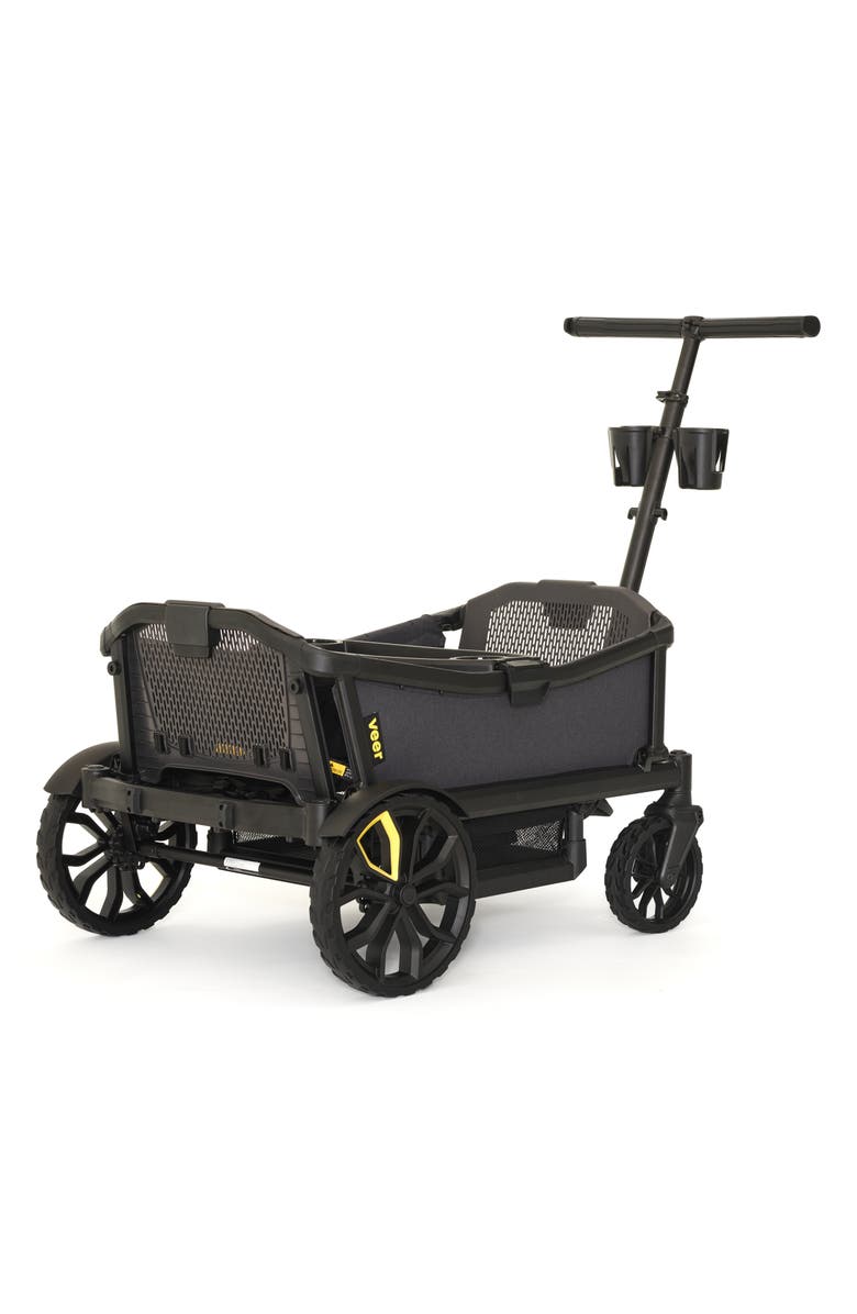 Veer All-Terrain Cruiser XL 4-Seater Stroller Wagon, Alternate, color, Black