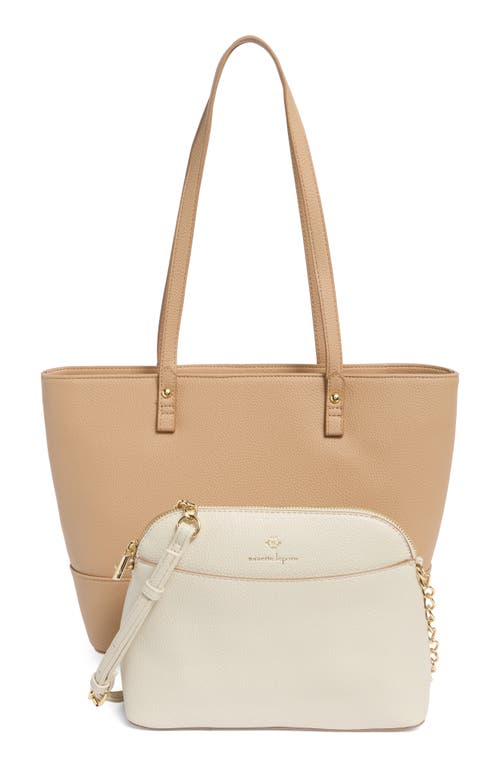 NANETTE LEPORE NANETTE LEPORE BRIELLE TOTE BAG & DOME POUCH