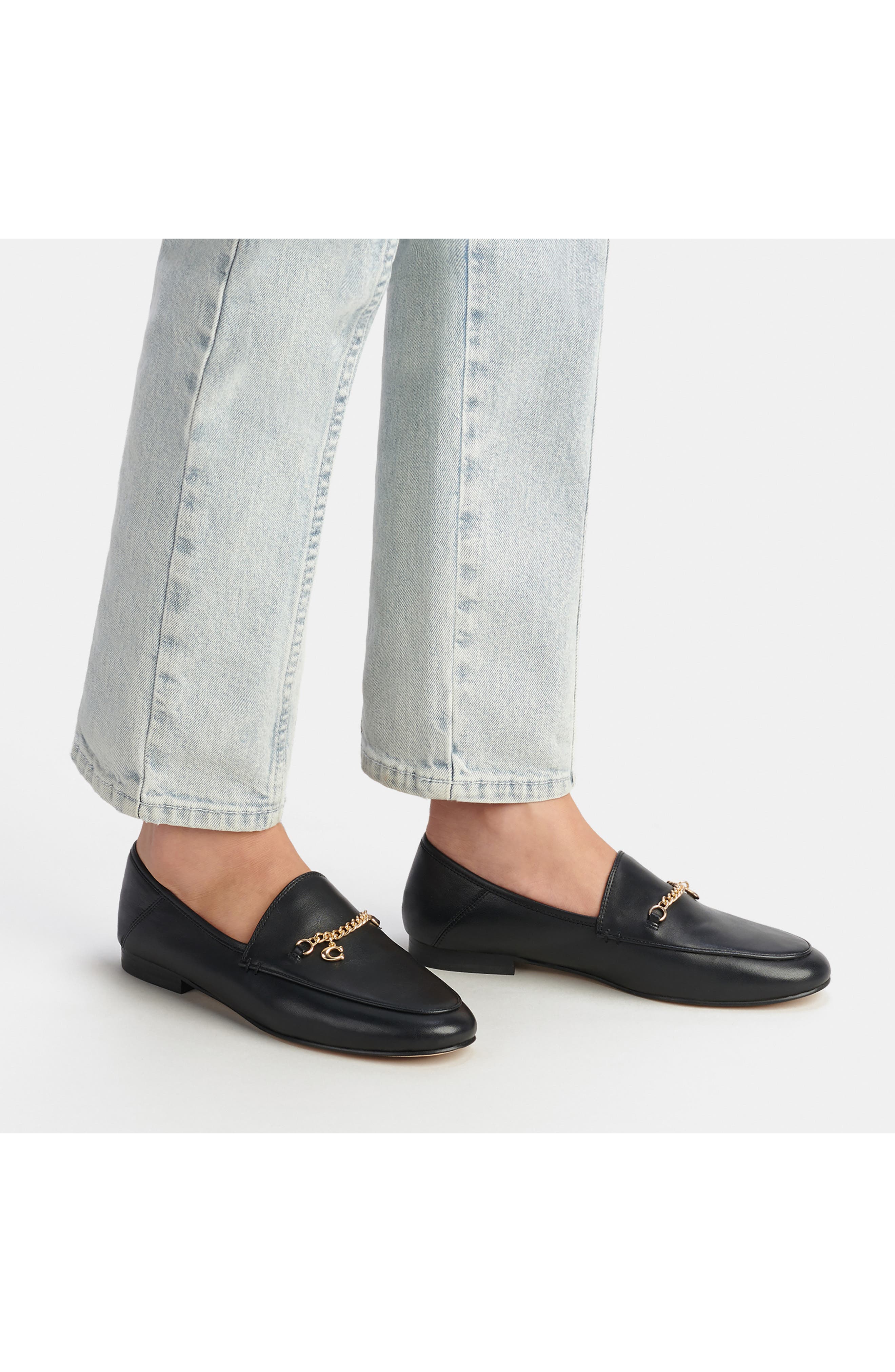 Hanna Loafer, Alternate, color, BLACK