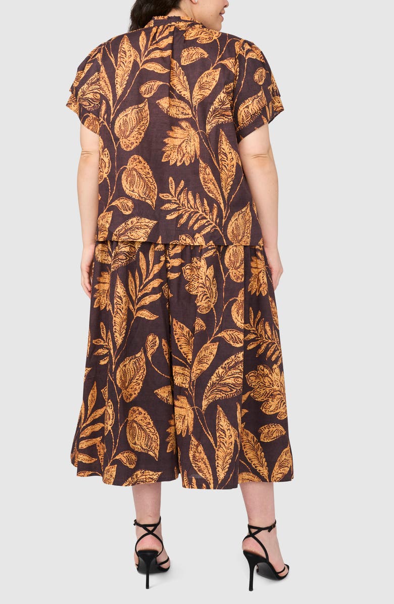 Halogen<sup>®</sup> Print Puff Sleeve Top, Alternate, color,