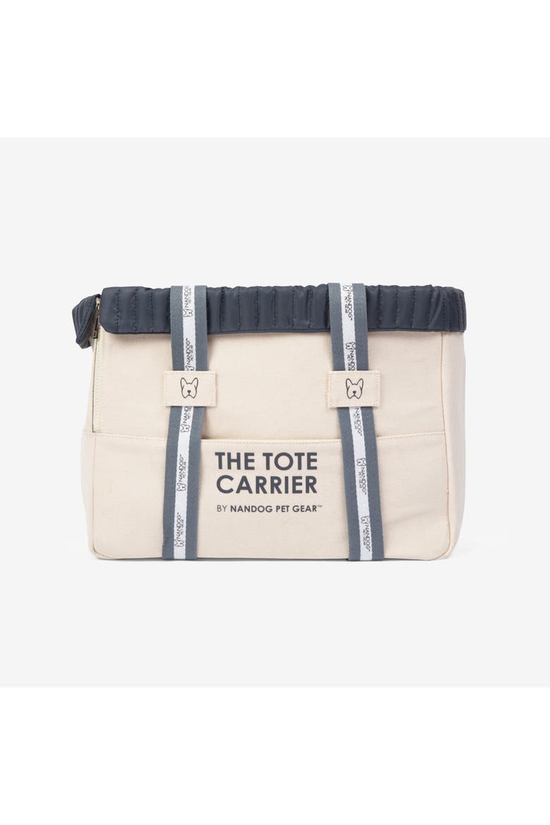 Tote Pet Carrier for Dogs & Cats, Main, color, Beige