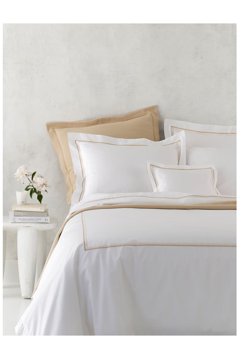 Essex Duvet Cover, Alternate, color, CHAMPAGNE