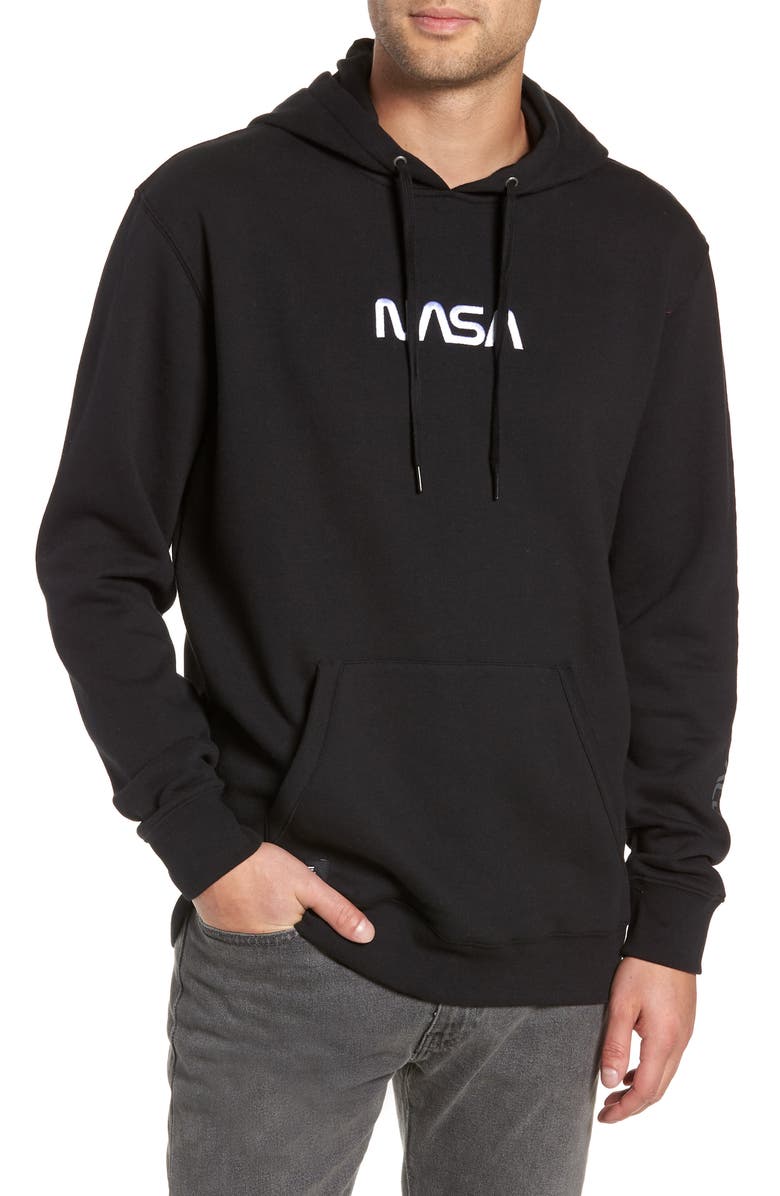 Vans Space Embroidered Hooded Sweatshirt, Main, color, 