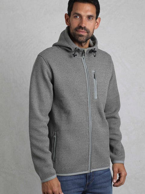 Lockie Full Zip Bonded Fleece Hoodie
