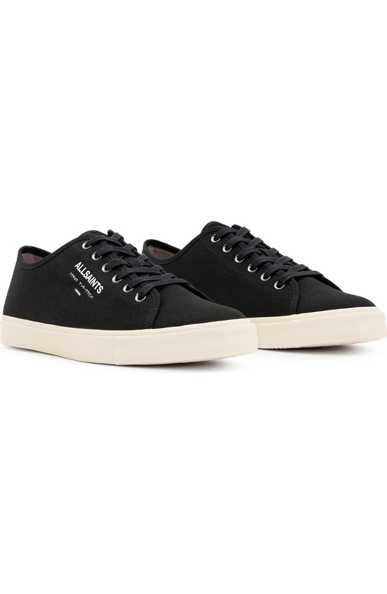 AllSaints Underground Low Top Sneaker, Main, color, Off White/ Black