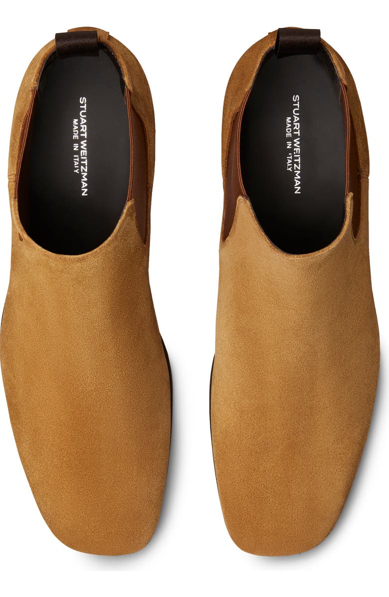 Stuart Weitzman Adwin Chelsea Boot, Alternate, color, Tan