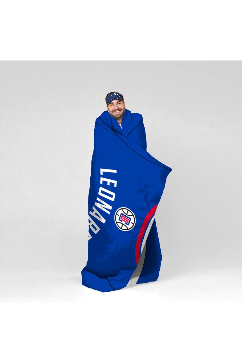 Los Angeles Clippers Kawhi Leonard 60" x 80" Raschel Throw Blanket, Alternate, color, None