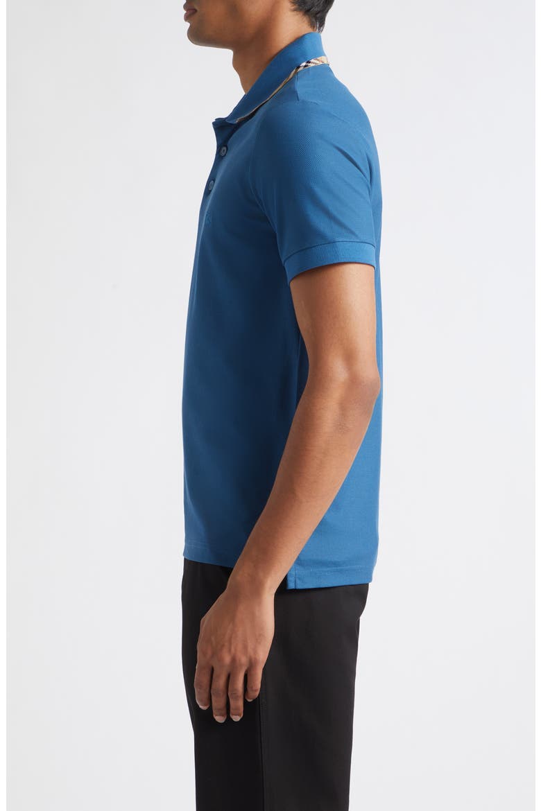 Eddie EKD Embroidered Cotton Piqué Polo, Alternate, color, OFFICERS BLUE