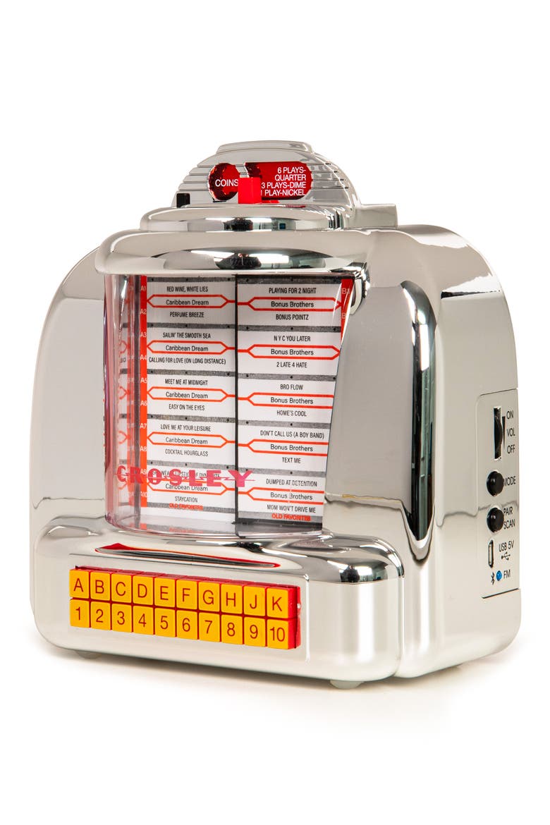 Diner Jukebox Radio, Alternate, color, SILVER
