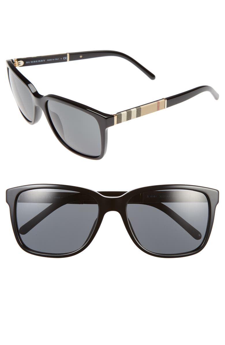 Burberry 58mm Sunglasses, Alternate, color,