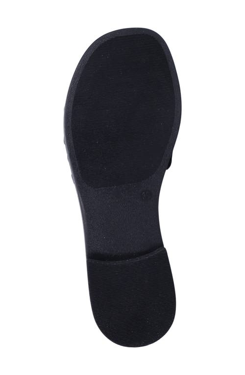 Ron White Vani Slide Sandal In Onyx