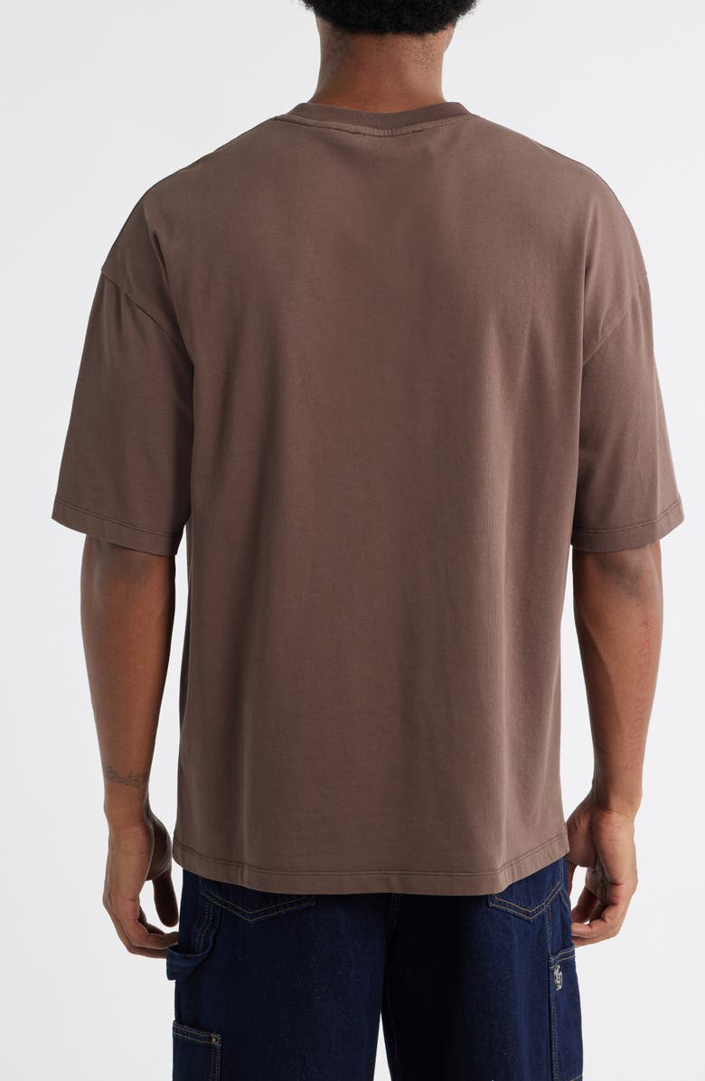 CRIMINAL DAMAGE Self Defense T-Shirt, Alternate, color, Chocolate