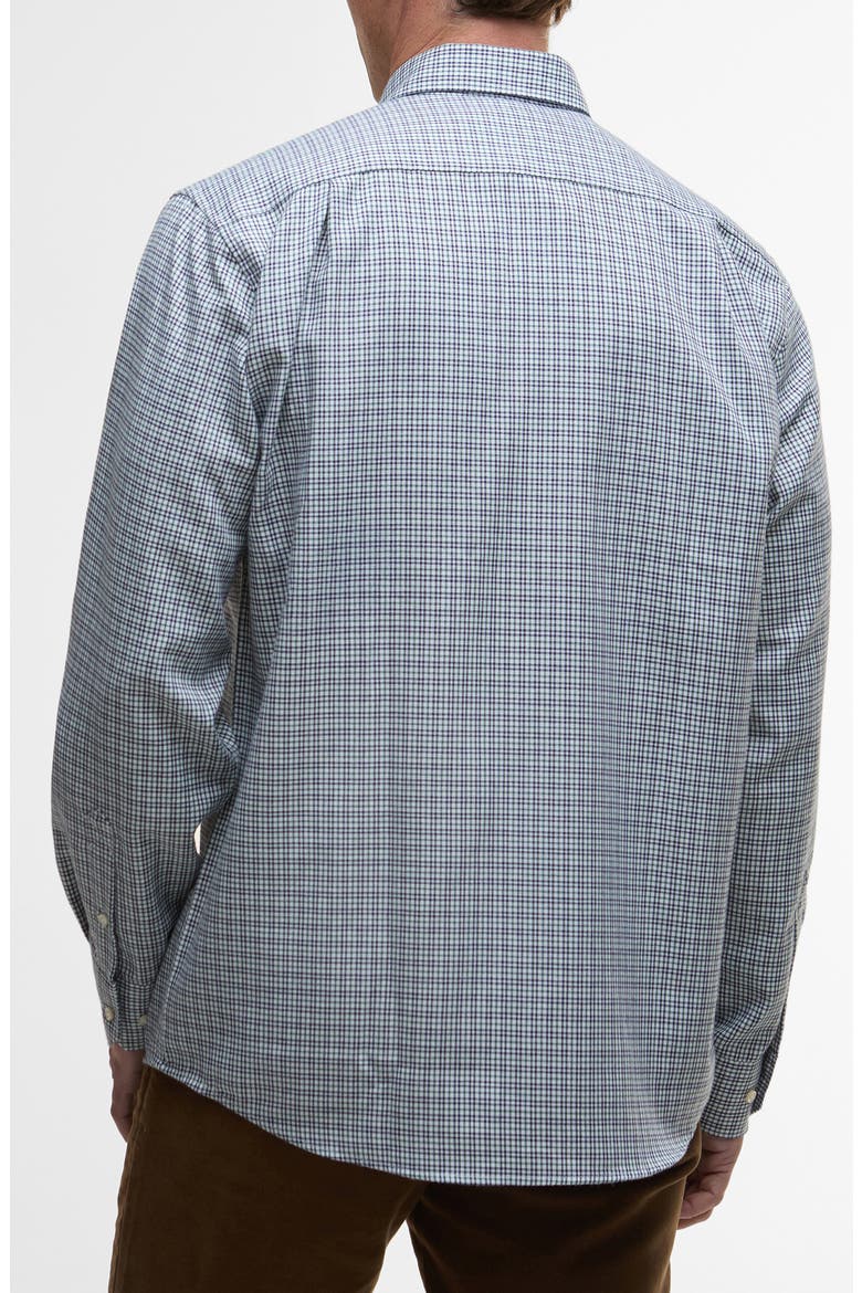 Fenn Performance Regular Fit Button-Down Shirt, Alternate, color, MALLARD GREEN