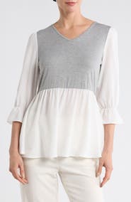 PATRIZIA LUCA Twofer Top