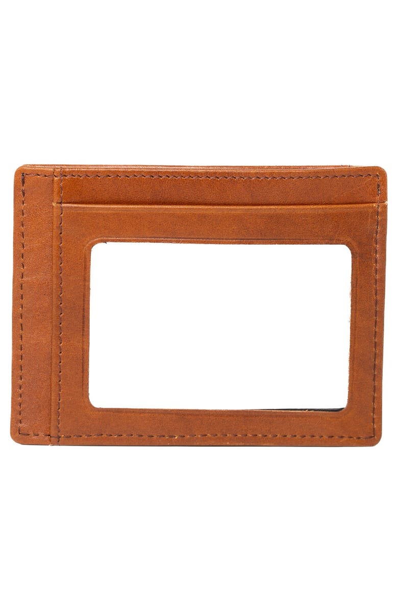 LUSSO Brown Golden State Warriors Sanford Front Pocket Wallet with Money Clip, Alternate, color, Brown