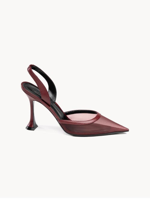 Britt Netta Esme Slingback 95 In Burgundy