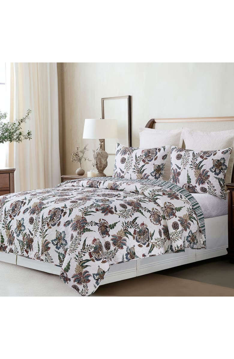 C&F Home Braelyn Bedding Quilt Collection, Alternate, color, Green