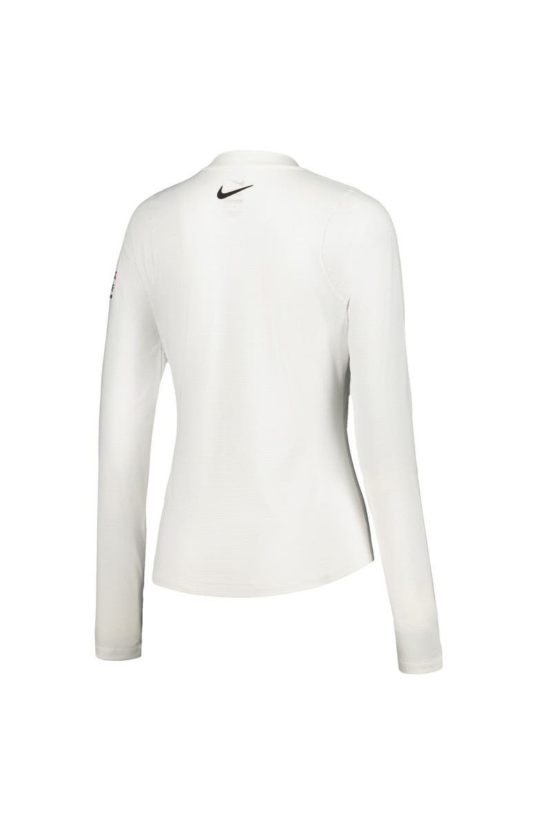 Nike Women's Nike White FedEx St. Jude Championship UV Victory Print Performance Long Sleeve Top, Alternate, color, White