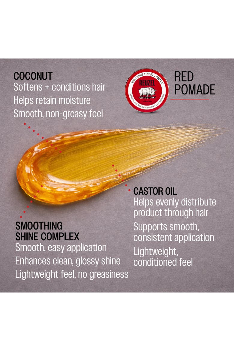 Red Pomade Water Soluble, Alternate, color, None
