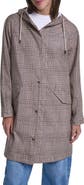 Levi's Water Resistant Hooded Long Rain Jacket