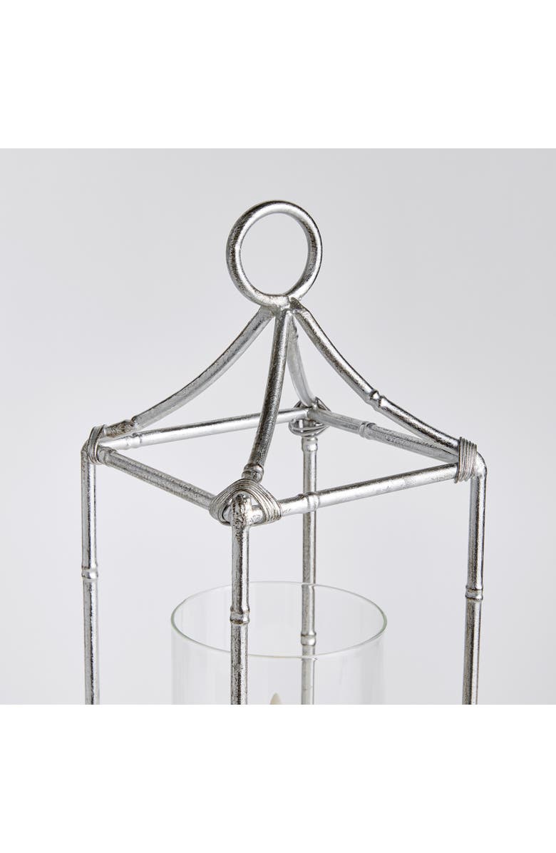 Napa Home & Garden Daphne Lantern Candle Holder Large, Alternate, color, Silver