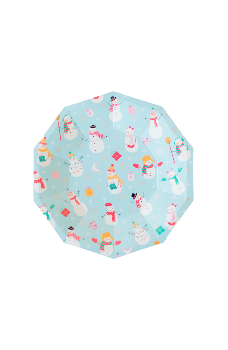 Daydream Society Blizzard Buddies Winter Themed Small Plates, Main, color, Assorted Pre-Pack