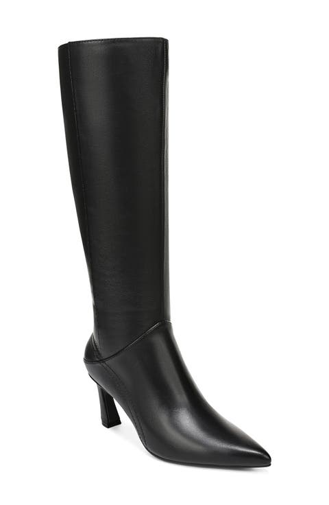 Edina Pointed Toe Knee High Boot