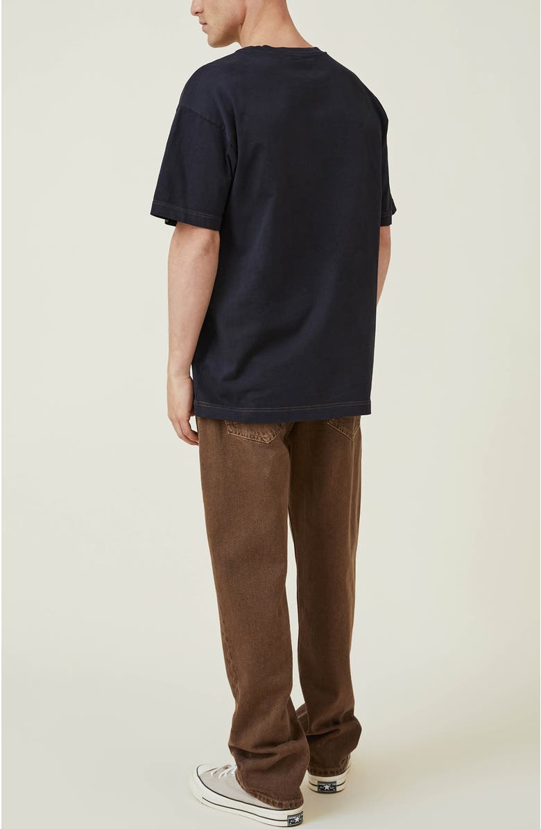 Cotton On Men's Box Fit T-Shirt, Alternate, color, Black