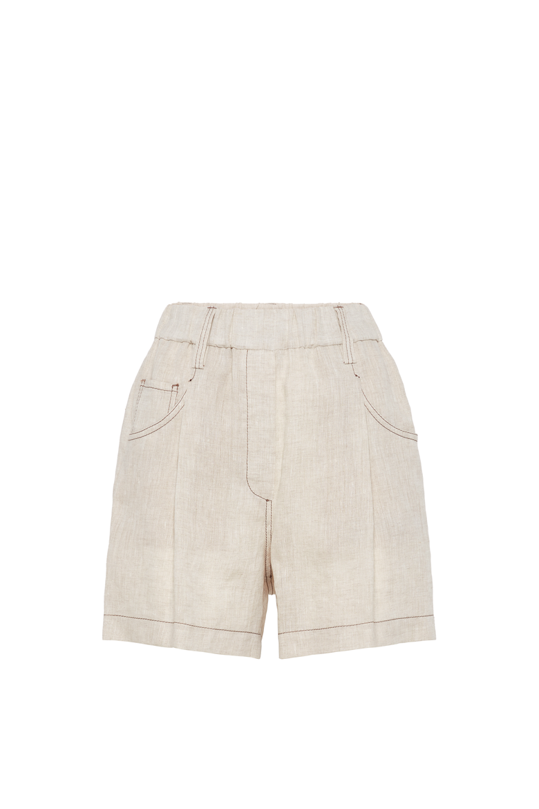 Five-pocket shorts, Main, color, Sand