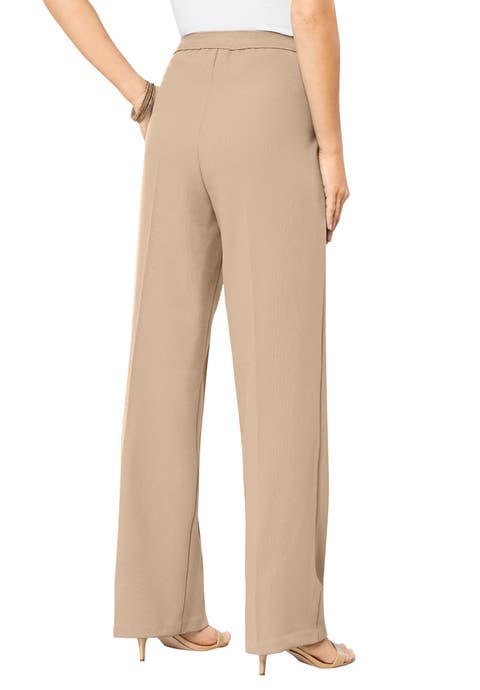Plus Size Wide Leg Bend Over® Pant (Plus)