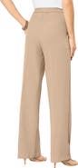 Roaman's Plus Size Wide Leg Bend Over® Pant