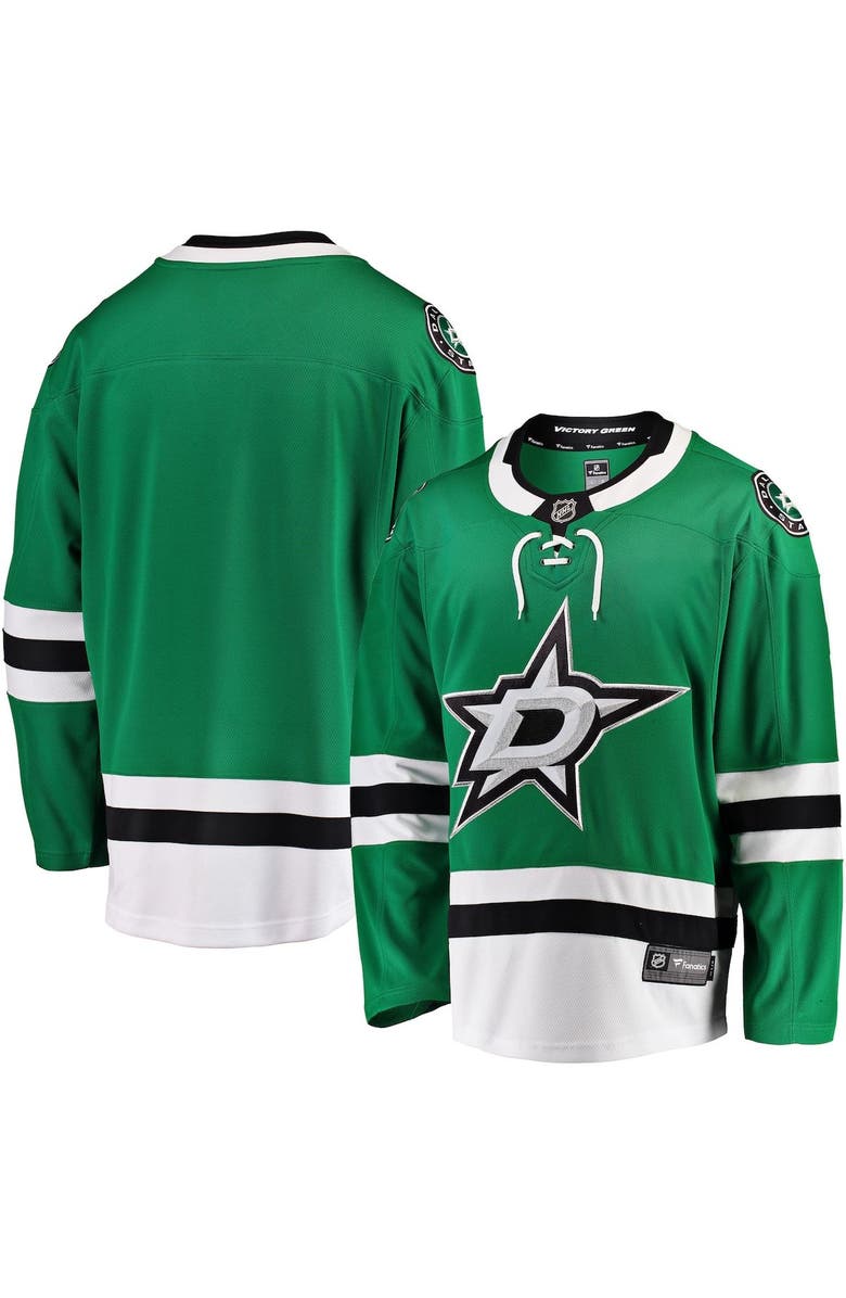 FANATICS Men's Fanatics Green Dallas Stars Breakaway Home Jersey, Main, color, 