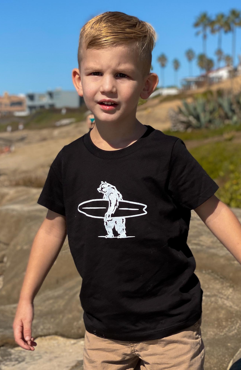 Everyday California Mini Simply Tee, Alternate, color, Black