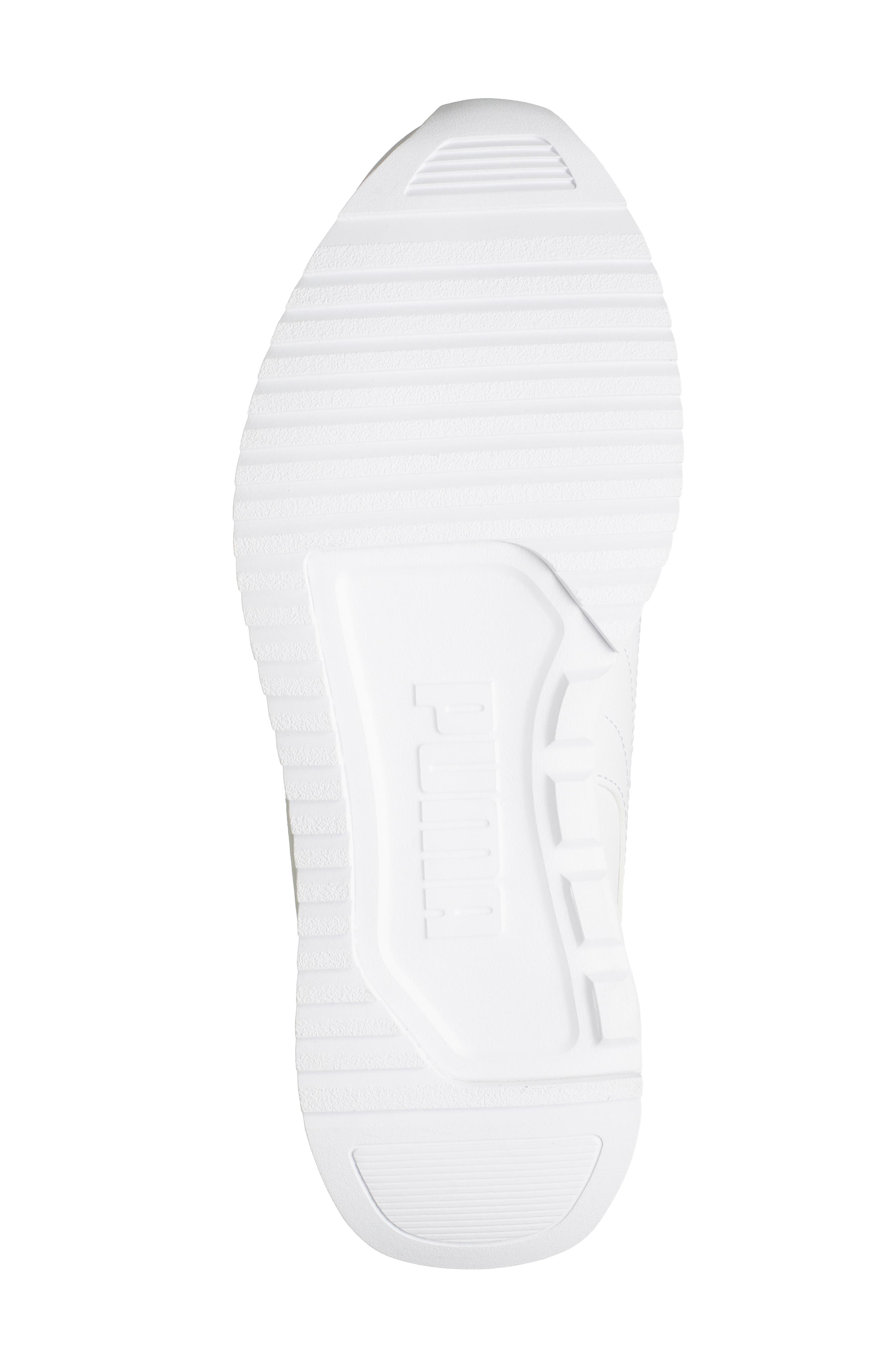 R78 Raw Metallics Athletic Shoe, Alternate, color, WHITE-WHITE-ROSE GOLD