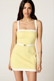 Goldie Byrd Belted Cami Dress