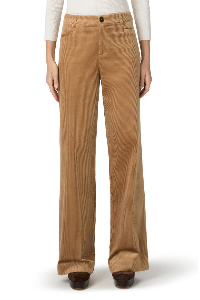 Sasha Corduroy Wide Leg Pants, Main, color, GOLDEN CARAMEL