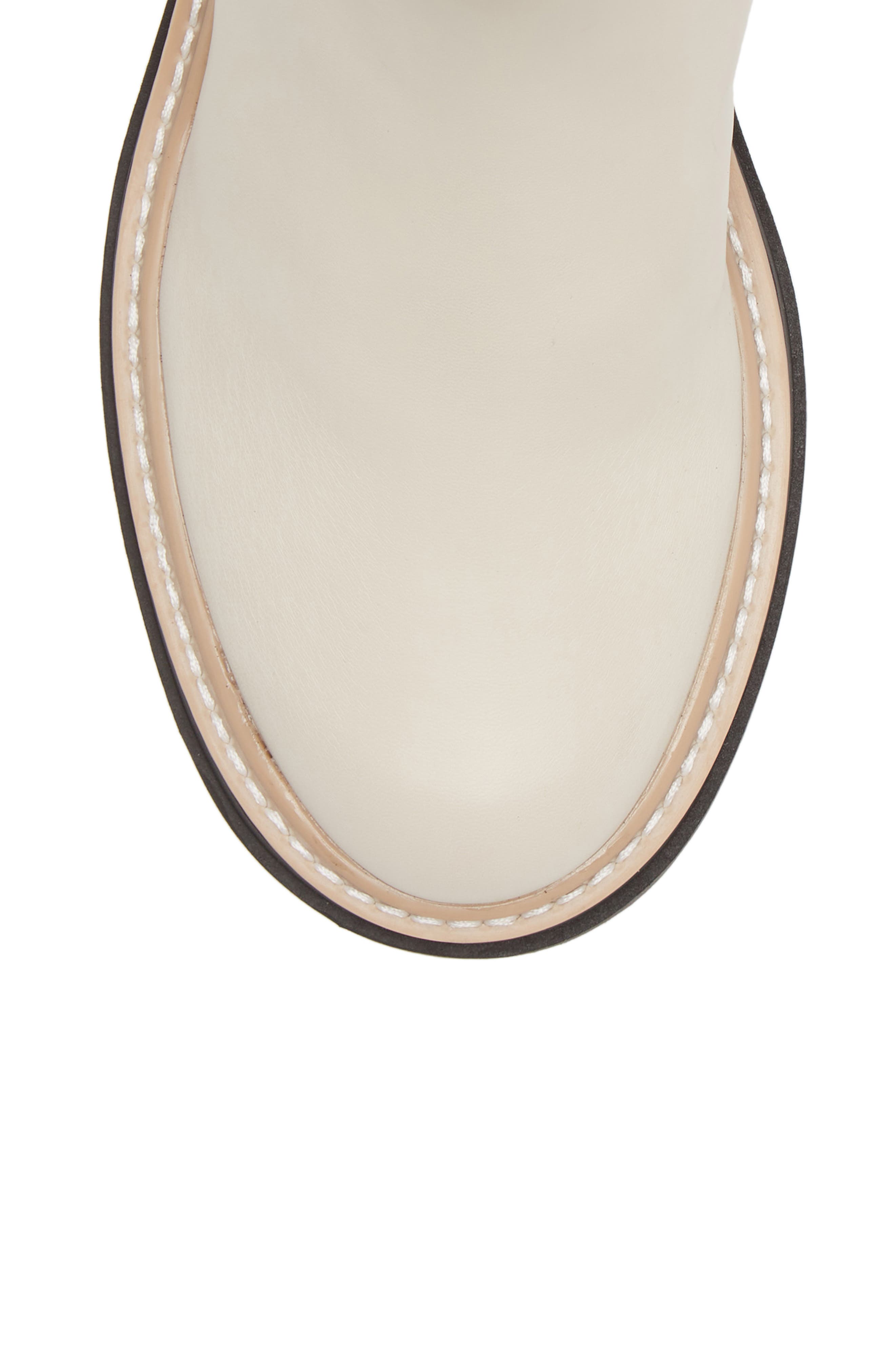 Mira Lug Sole Chelsea Bootie, Alternate, color, IVORY