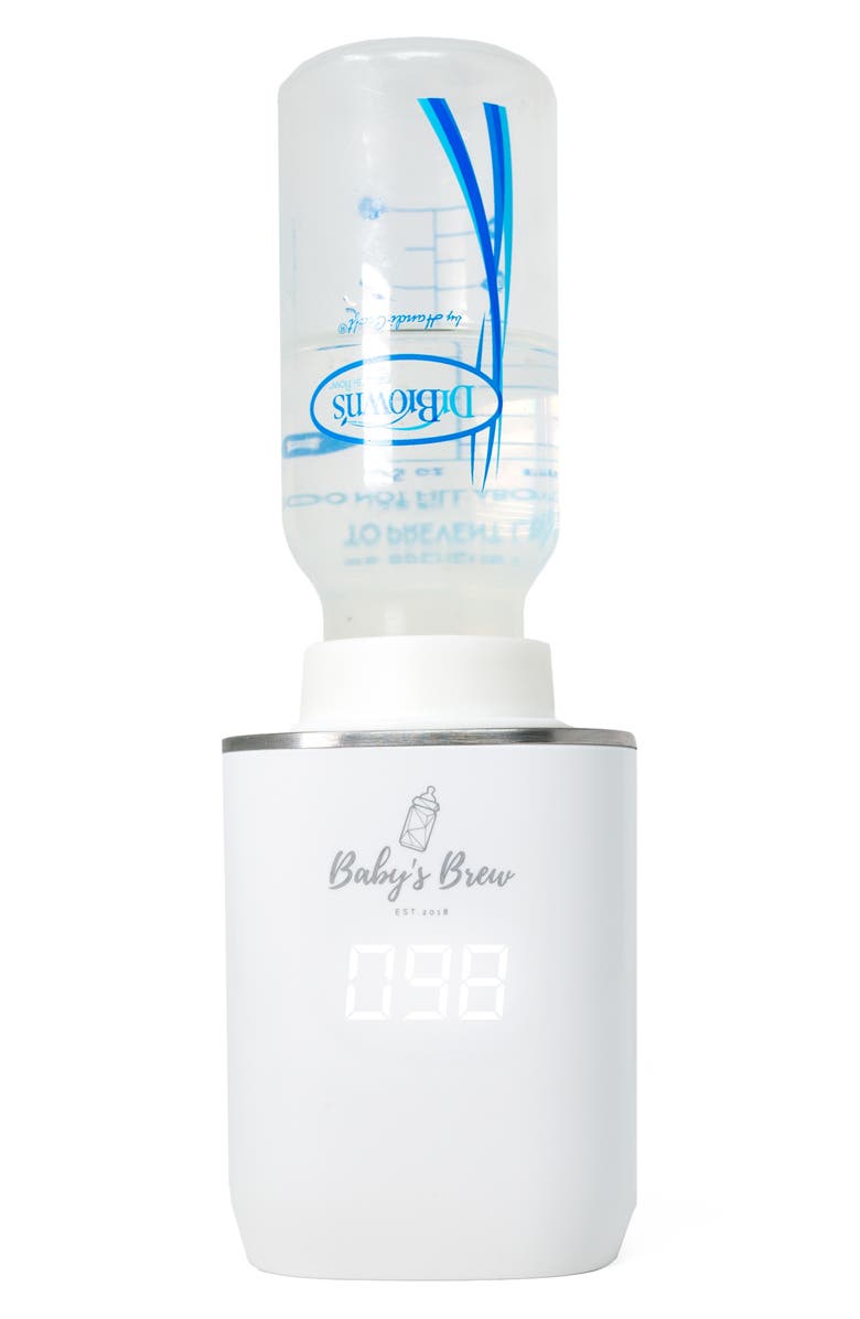 Baby's Brew 3.0 Portable Bottle Warmer Pro with Narrow Neck Adapter, Alternate, color, Marble