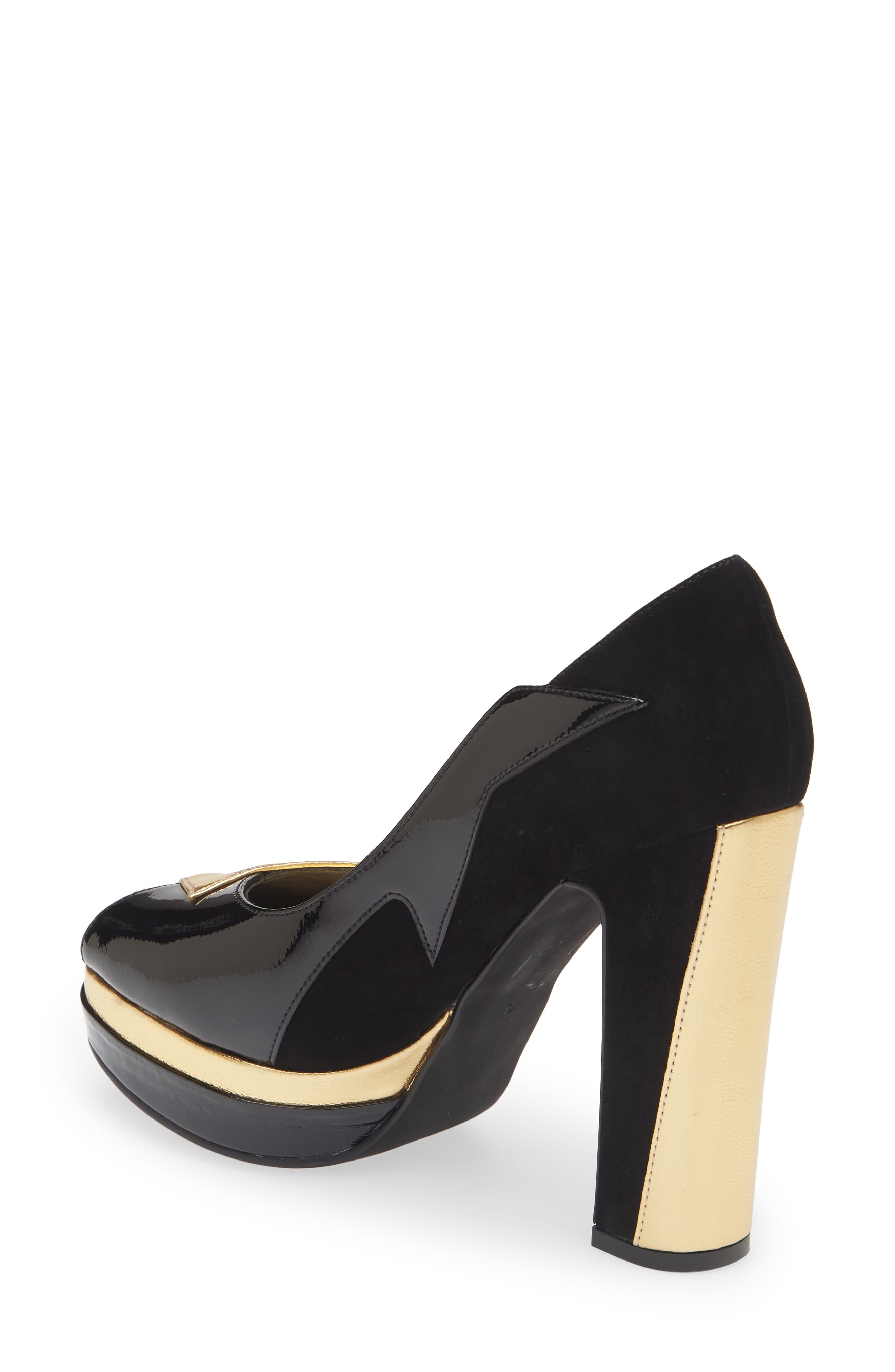 Jeffrey Campbell Bad-Gurl Mixed Media Pump, Alternate, color, 