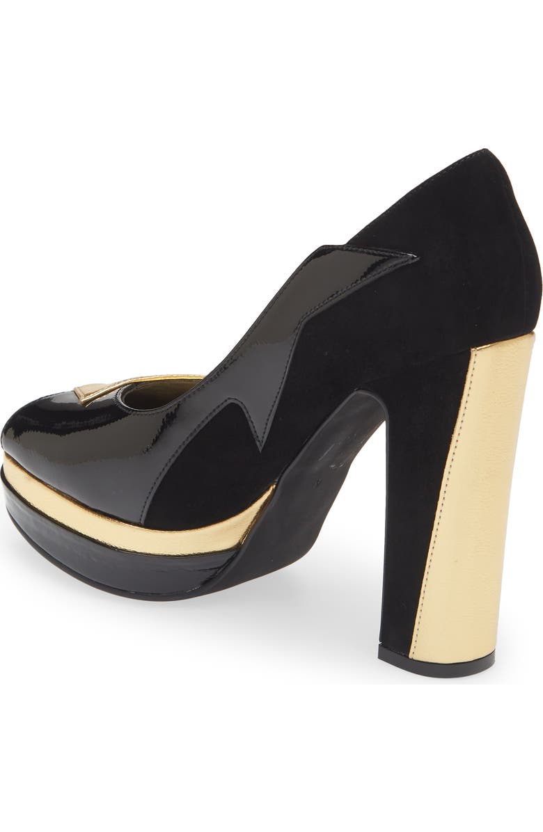 Jeffrey Campbell Bad-Gurl Mixed Media Pump, Alternate, color,