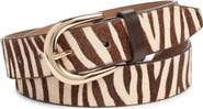 Nordstrom Melony Genuine Calf Hair Belt