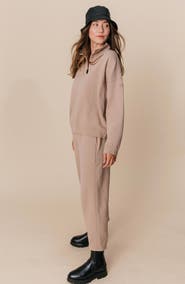 Ocio Organic Cotton Teddy Cropped Pant